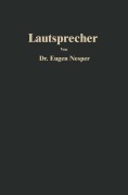 Cover-Bild zum Titel 'Lautsprecher' von 'Eugen Nesper'