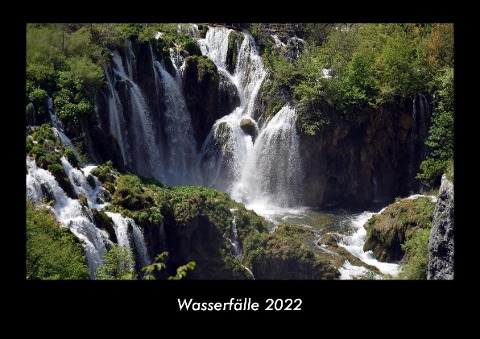 Wasserfälle 2022 Fotokalender DIN A3 - Tobias Becker