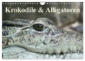 Krokodile & Alligatoren (Wandkalender 2025 DIN A4 quer), CALVENDO Monatskalender - Elisabeth Stanzer