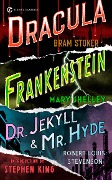 Cover-Bild zum Titel 'Frankenstein, Dracula, Dr. Jekyll and Mr. Hyde' von 'Mary Shelley, Robert Louis Stevenson, Bram Stoker'