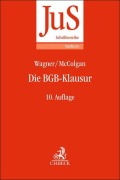 Cover-Bild zum Titel 'Die BGB-Klausur' von 'Gerhard Wagner, Peter McColgan, Uwe Diederichsen'