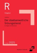 Cover-Bild zum Titel 'Der staatsanwaltliche Sitzungsdienst' von 'Rainer Kock, Patrick Rieck'