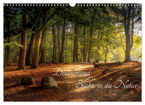 Deutschland Blicke in die Natur (Wandkalender 2025 DIN A3 quer), CALVENDO Monatskalender - Renee Söhner