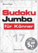 Cover-Bild zum Titel 'Sudokujumbo für Könner 17' von 'Eberhard Krüger'