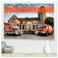 Feuerwehr und Rettungsdienst (hochwertiger Premium Wandkalender 2025 DIN A2 quer), Kunstdruck in Hochglanz - Markus Will