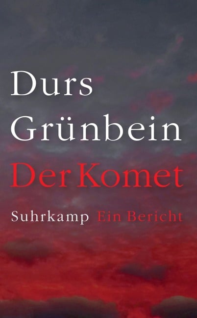 Der Komet - Durs Grünbein