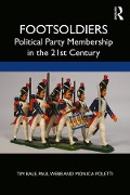 Cover-Bild zum Titel 'Footsoldiers: Political Party Membership in the 21st Century' von 'Tim Bale, Monica Poletti, Paul Webb'