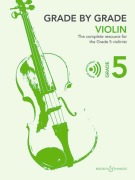 Cover-Bild zum Titel 'Grade by Grade - Violin Grade 5. Violine und Klavier.' von ''