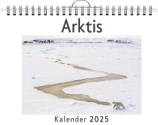 Cover-Bild zum Titel 'Arktis - (Wandkalender 2025, Kalender DIN A4 quer, Monatskalender im Querformat mit Kalendarium, das perfekte Geschenk)' von 'Clara Hartmann'