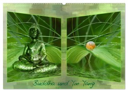 Cover-Bild zum Titel 'Buddha und Yin Yang (Wandkalender 2026 DIN A2 quer), CALVENDO Monatskalender' von 'Claudia Burlager'