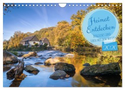 Cover-Bild zum Titel 'Heimat Entdecken - Bergisches Land, Leben mit dem Wasser (Wandkalender 2026 DIN A4 quer), CALVENDO Monatskalender' von 'Alexander Ludwig'