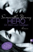 Cover-Bild zum Titel 'Hero - Ein Mann zum Verlieben' von 'Samantha Young'