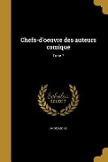 Cover-Bild zum Titel 'Chefs-d'oeuvre des auteurs comique; Tome 7' von ''