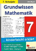 Cover-Bild zum Titel 'Grundwissen Mathematik 7. Schuljahr' von 'Dirk Meyer'