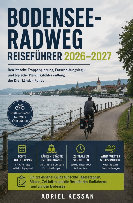 Bodensee-Radweg Reiseführer 2026-2027 - Adriel Kessan