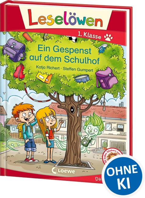 Leselöwen 1. Klasse - Ein Gespenst auf dem Schulhof - Katja Richert