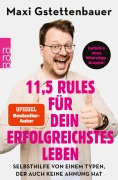 Cover-Bild zum Titel '11,5 Rules für dein erfolgreichstes Leben' von 'Maxi Gstettenbauer'