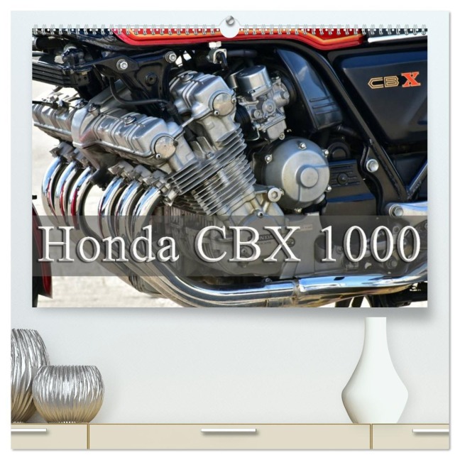 Honda CBX 1000 (hochwertiger Premium Wandkalender 2026 DIN A2 quer), Kunstdruck in Hochglanz - Ingo Laue
