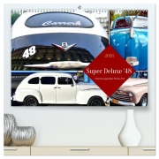 Cover-Bild zum Titel 'Super Deluxe '48 - Amerikas legendärer Buckel-Ford (hochwertiger Premium Wandkalender 2026 DIN A2 quer), Kunstdruck in Hochglanz' von 'Henning von Löwis of Menar'