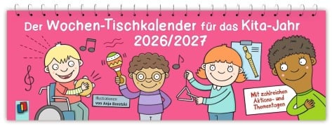 Cover-Bild zum Titel 'Der Wochen-Tischkalender für das Kita-Jahr 2026/2027' von ''