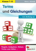 Cover-Bild zum Titel 'Terme und Gleichungen von Anfang an' von 'Hans-J. Schmidt'