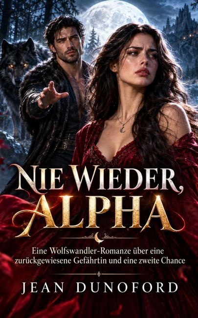 Nie wieder, Alpha: Eine Wolfswandler-Romanze über eine zurückgewiesene Gefährtin und eine zweite Chance - Jean Dunoford
