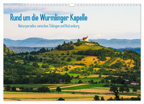 Rund um die Wurmlinger Kapelle (Wandkalender 2024 DIN A3 quer), CALVENDO Monatskalender - Christoph Maas