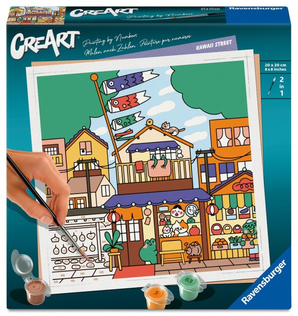 CreArt Adults Trend - Kawaii Straße - 