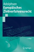 Europäisches Zivilverfahrensrecht - Jens Adolphsen