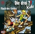 Die drei ??? Kids 11. Fluch des Goldes (drei Fragezeichen) CD - 