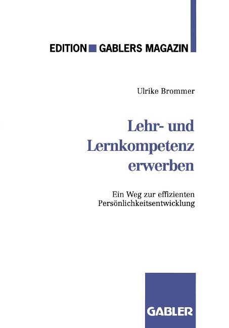 Lehr- und Lernkompetenz erwerben - 