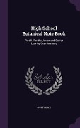 High School Botanical Note Book - Hb Spotton