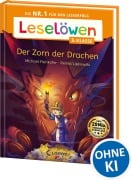 Cover-Bild zum Titel 'Leselöwen 3. Klasse - Der Zorn der Drachen' von 'Michael Peinkofer'