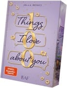 Cover-Bild zum Titel '100 Things I Love About You' von 'Jella Benks'