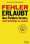 Cover-Bild zum Titel 'Fehler erlaubt' von 'Gabriele Cerwinka, Gabriele Schranz'