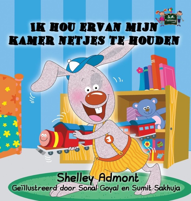 I Love to Keep My Room Clean - Shelley Admont, Kidkiddos Books