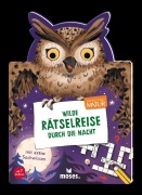 Cover-Bild zum Titel 'Wilde Rätselreise durch die Nacht' von 'Anne Rummenie'