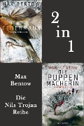 Cover-Bild zum Titel 'Ein Fall für Nils Trojan: Der Federmann / Die Puppenmacherin' von 'Max Bentow'