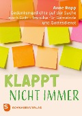 Klappt nicht immer - Anne Rapp