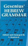Cover-Bild zum Titel 'Gesenius' Hebrew Grammar' von 'Gesenius'