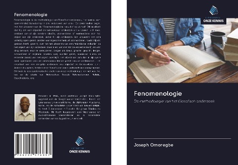 Fenomenologie - Joseph Omoregbe