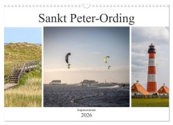 Impressionen aus Sankt Peter-Ording (Wandkalender 2026 DIN A3 quer), CALVENDO Monatskalender - SchnelleWelten SchnelleWelten