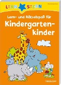 Lern- und Rätselspaß für Kindergartenkinder - 