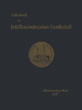 Cover-Bild zum Titel 'Jahrbuch der Schiffbautechnischen Gesellschaft' von ''