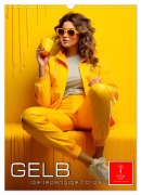 Cover-Bild zum Titel 'Gelb, die lebendige Farbe (Wandkalender 2026 DIN A3 hoch), CALVENDO Monatskalender' von 'Peter Roder'