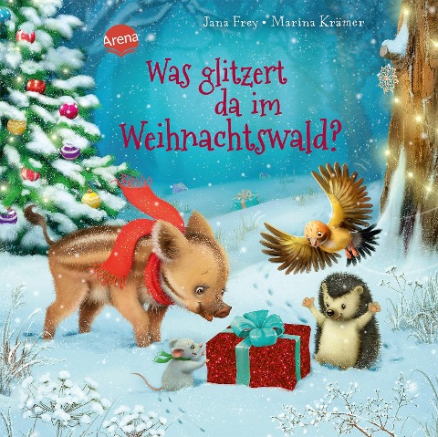 Was glitzert da im Weihnachtswald? - Jana Frey