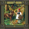 Cover-Bild zum Titel 'Rotkäppchen / Einäuglein, Zweiäuglein, Dreiäuglein / Tischlein deck dich, Goldesel und Knüppel aus dem Sack' von 'Brüder Grimm'