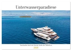 Cover-Bild zum Titel 'Faszinierende Meereswelt der Malediven (Tischkalender 2026 DIN A5 quer), CALVENDO Monatskalender' von 'Sascha Caballero'