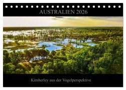 Cover-Bild zum Titel 'Australien 2026 Kimberley aus der Vogelperspektive (Tischkalender 2026 DIN A5 quer), CALVENDO Monatskalender' von 'Sylwia Buch'