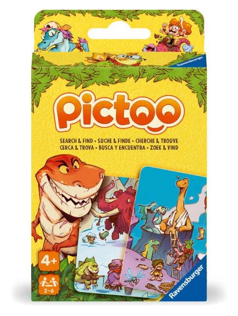 Pictoo Dino-Welt - Kartenspiel ab 4 Jahre - Prospero Hall